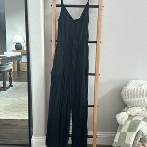 Abercrombie black jumpsuit